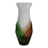 Vase en verre d'art des années 1970 par Frantisek Spinar - Modèle 7609/23