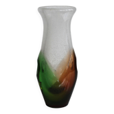 Vase en verre d'art des années 1970 par Frantisek Spinar - Modèle 7609/23