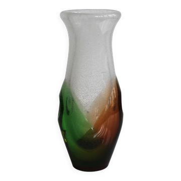 1970s Art Glass Vase by Frantisek Spinar - Model 7609/23