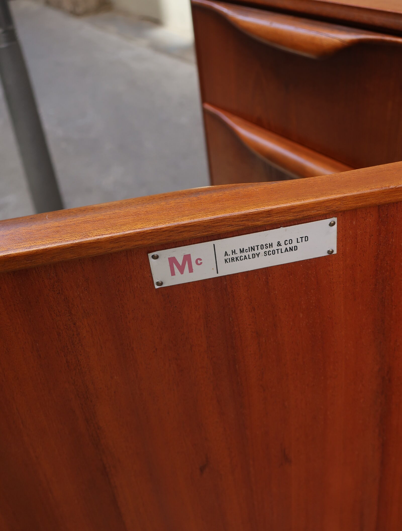 Mcintosh teak sideboard of the 60s