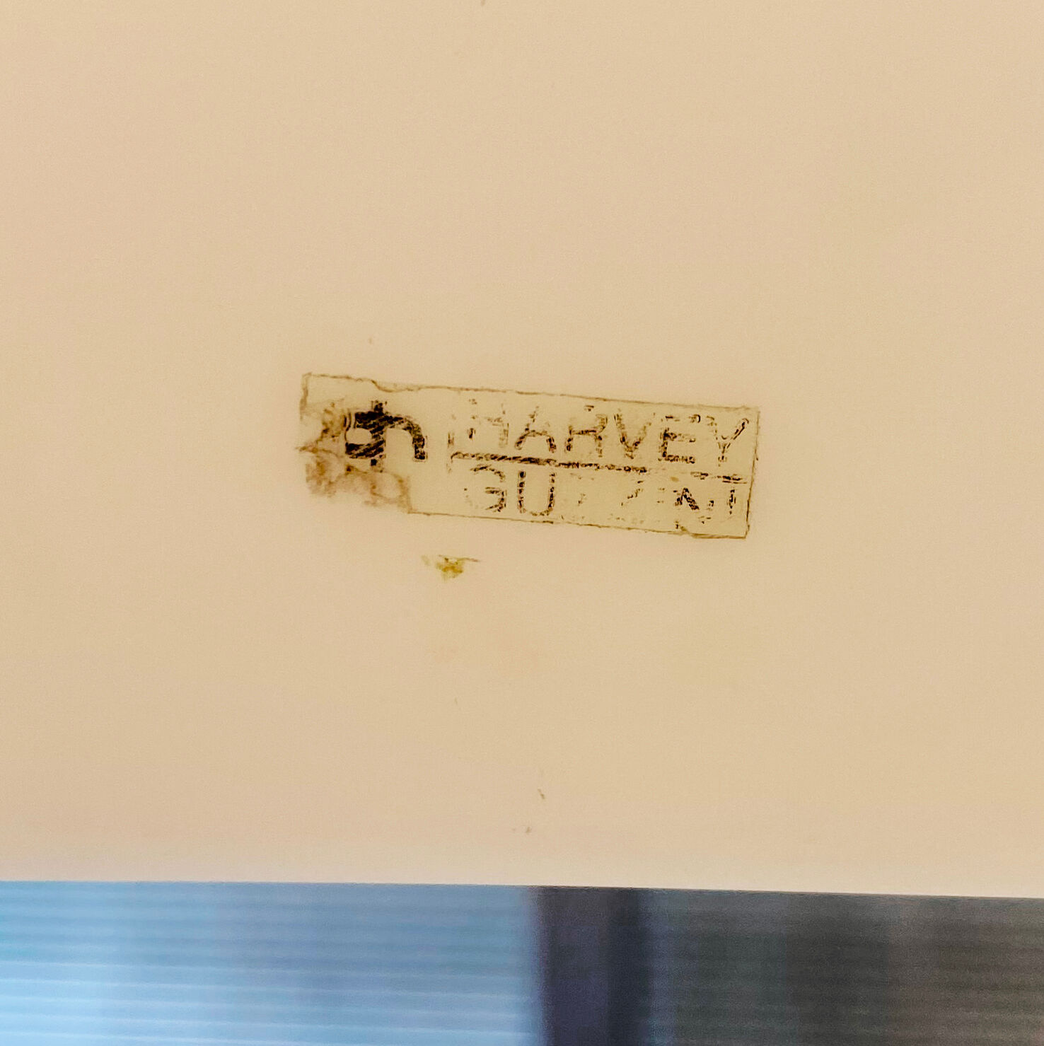 Desk Lamp Base Marble Harvey Guzzini 70s