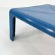 Table basse bleue modèle 4894 par Gae Aulenti pour Kartell, 1970