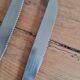 Couteaux en inox vintage