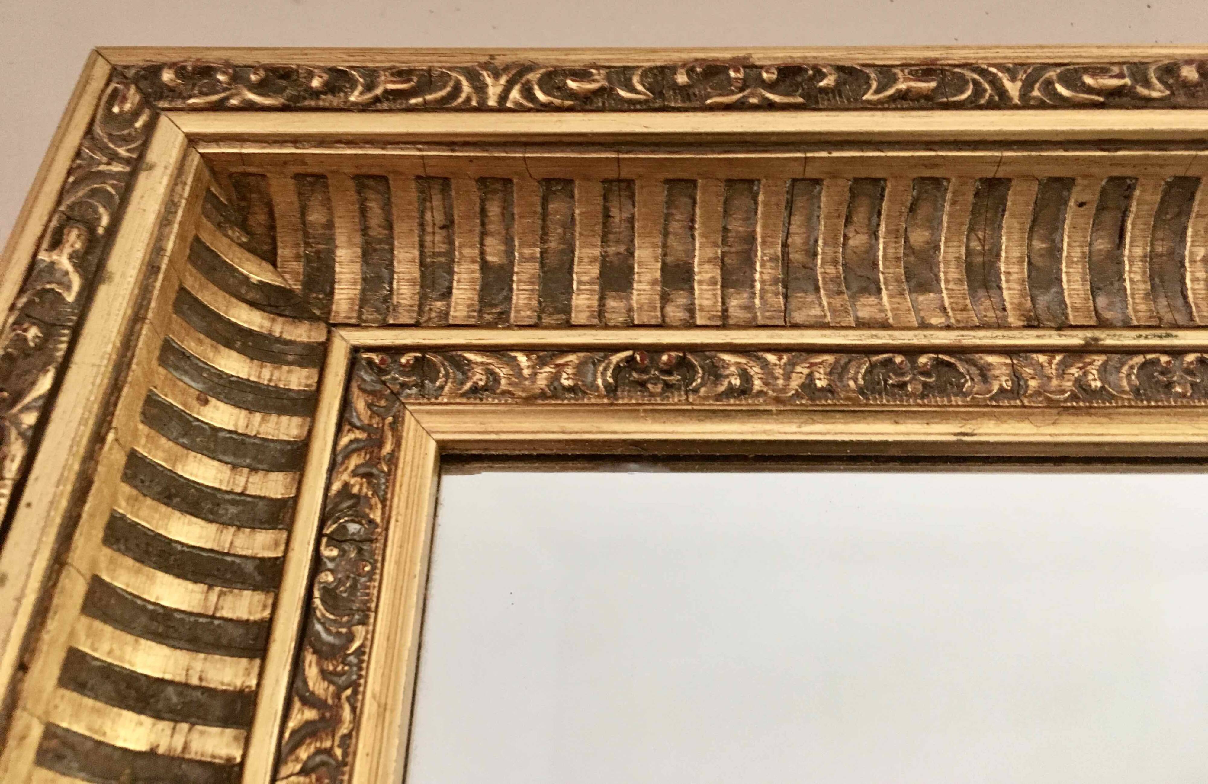 Beveled mirror 81x61cm