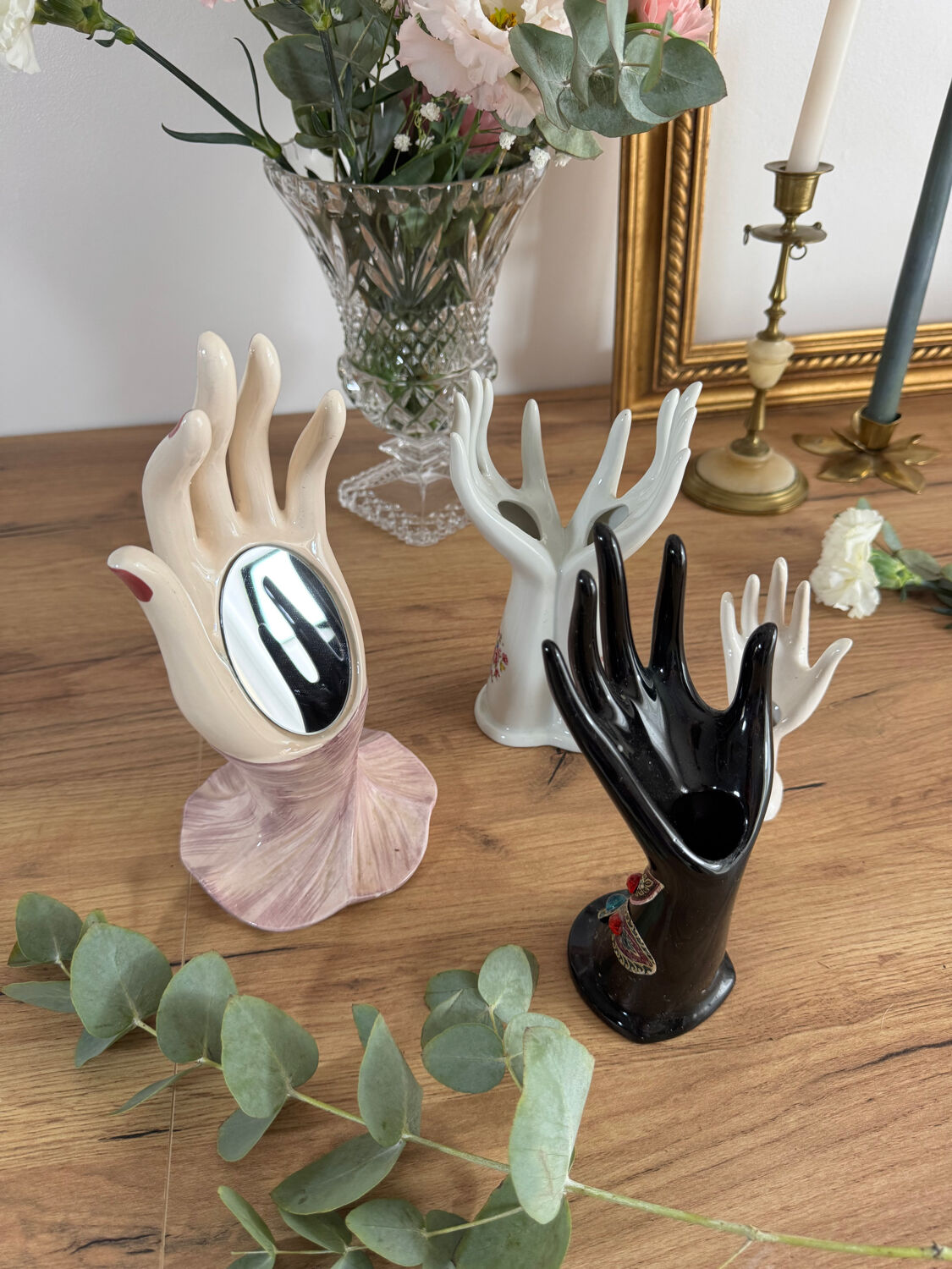 Double rare and original ring