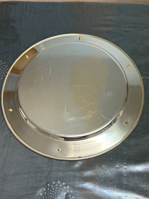 Plateau argenté lancel vintage