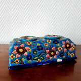 Longwy enamel inkwell