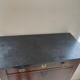 Empire mahogany veneer secretary