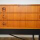 Enfilade basse scandinave teck