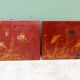 Pair of lacquered wooden panels, fish, Vietnam, Tran Van Ha (1911-1974)