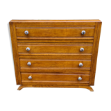 Art Deco dresser in solid wood  1940