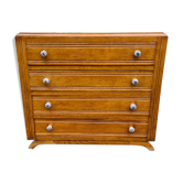 Art Deco dresser in solid wood  1940