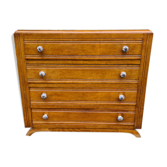 Art Deco dresser in solid wood  1940