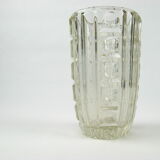 Old glass vase, Czechoslovakia