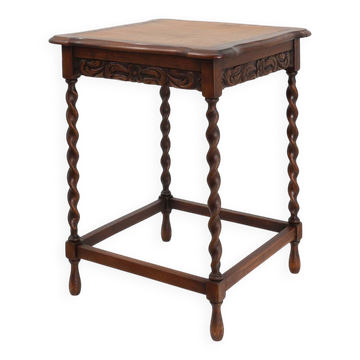 Antique French Oak Side Table, circa 1900