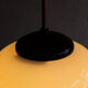 Czechoslovak bakelite hanging school lamp, 1960s