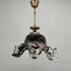 Pair of Murano Glass Pendant Lights, Italy, 1960s