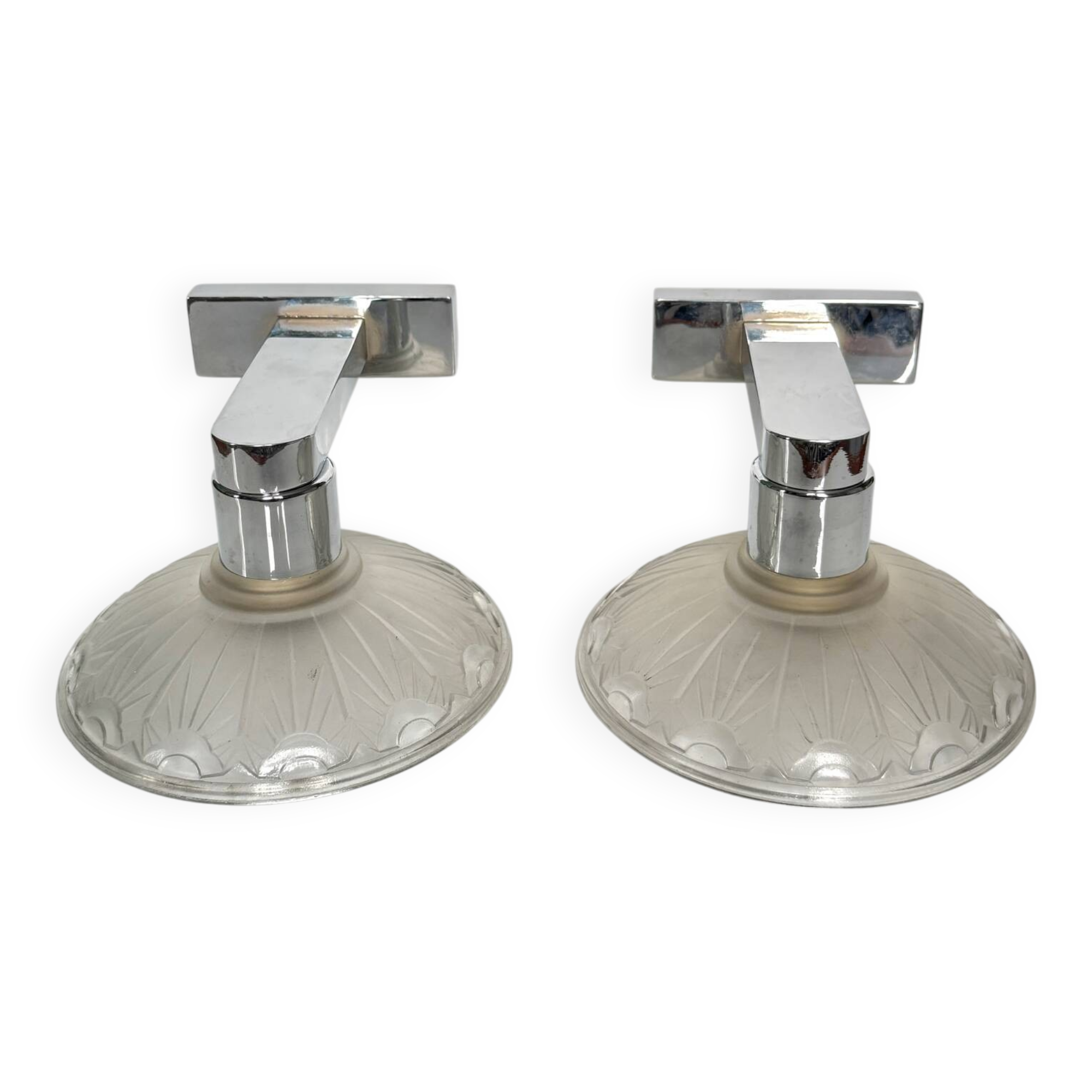 Pair of Art Deco wall sconces
