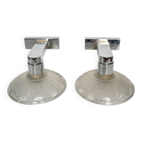 Pair of Art Deco wall sconces