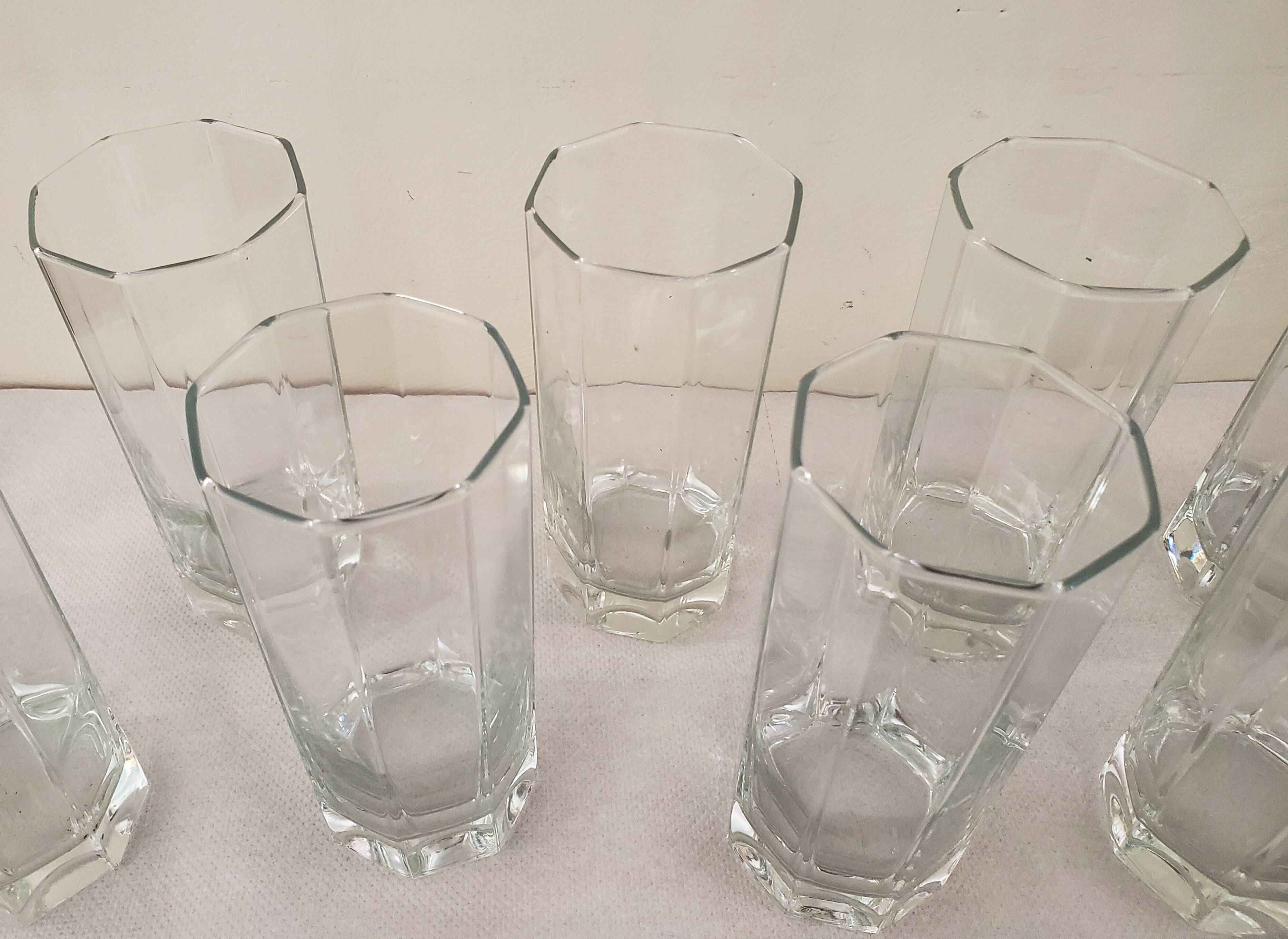10 verres Octime 1980