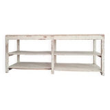 Old patinated draper's table