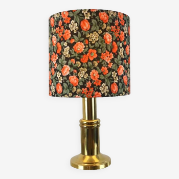Brass-coloured table lamp 'floral'