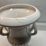 Large white vase