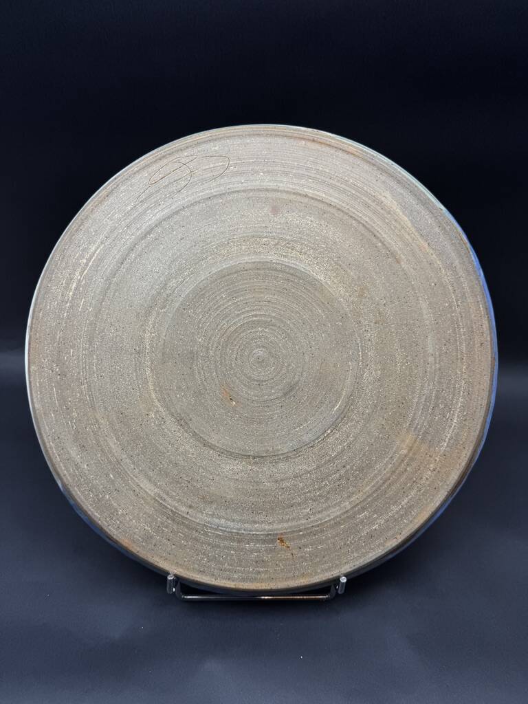 Decorative glazed ceramic dish, circa 1950-60