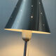 Brushed aluminium design lamp