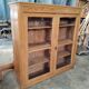 English display cabinet in old pine