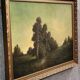Barbizon School, 19th century: large oil painting on canvas, circa 1850