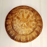Vintage wicker basket