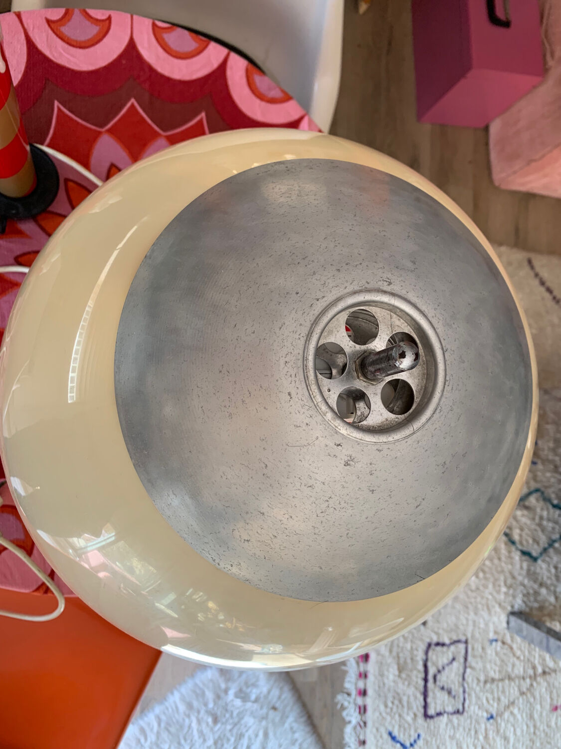Mushroom lamp Unilux 70s