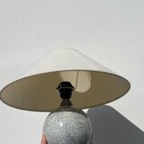 Speckled wood ball lamp 1980
