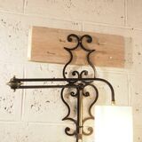 Applique murale articulée vintage lunel france 1960