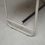 Old metal post desk, 1970