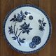 Vintage antique plate porcelain iron earth Marguerite drouot