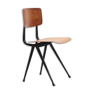 Friso Kramer Result Pagholz oak Chair / black