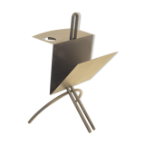 Magazine holders - Sofa end - Side table - Vintage - 80s - Design