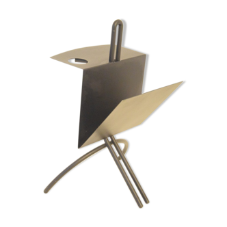 Porte-revues - Bout de canapé- Table d'appoint - Vintage - Années 80 - Design