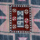 Vintage turkish oushak rug runner 71 x 247 cm