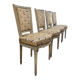 Série de 4 chaises de style Louis XVI ancienne