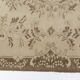 Beige Handknotted Oushak Rug sku 1105