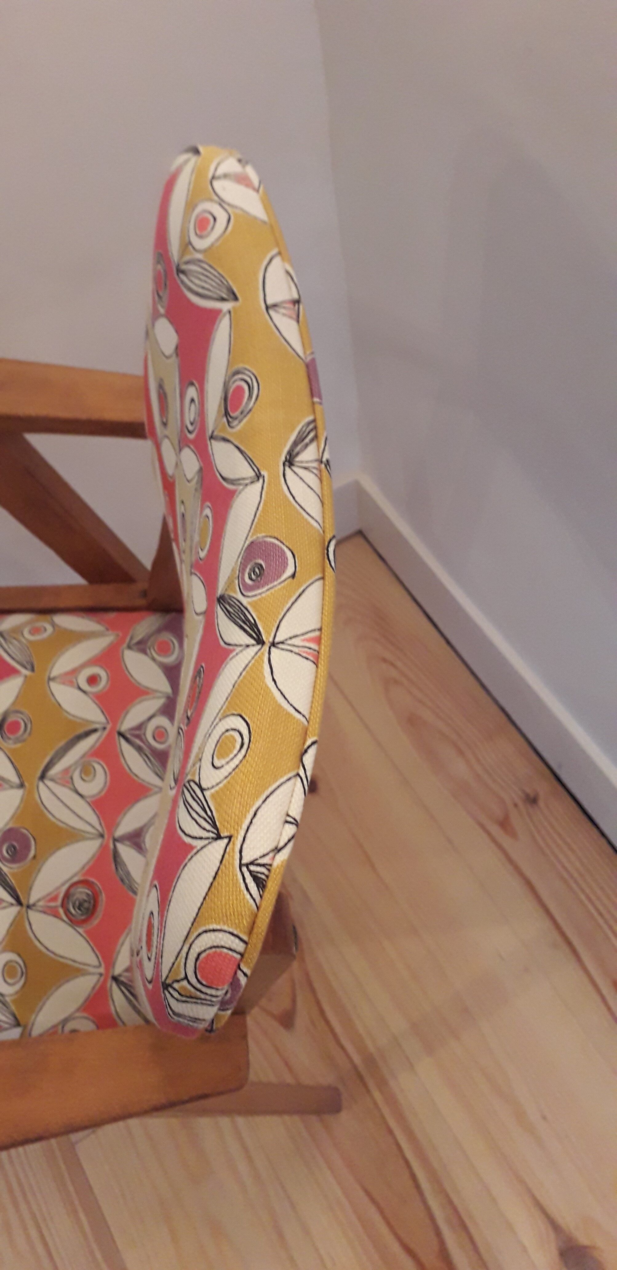 Armchair feet compass 60s