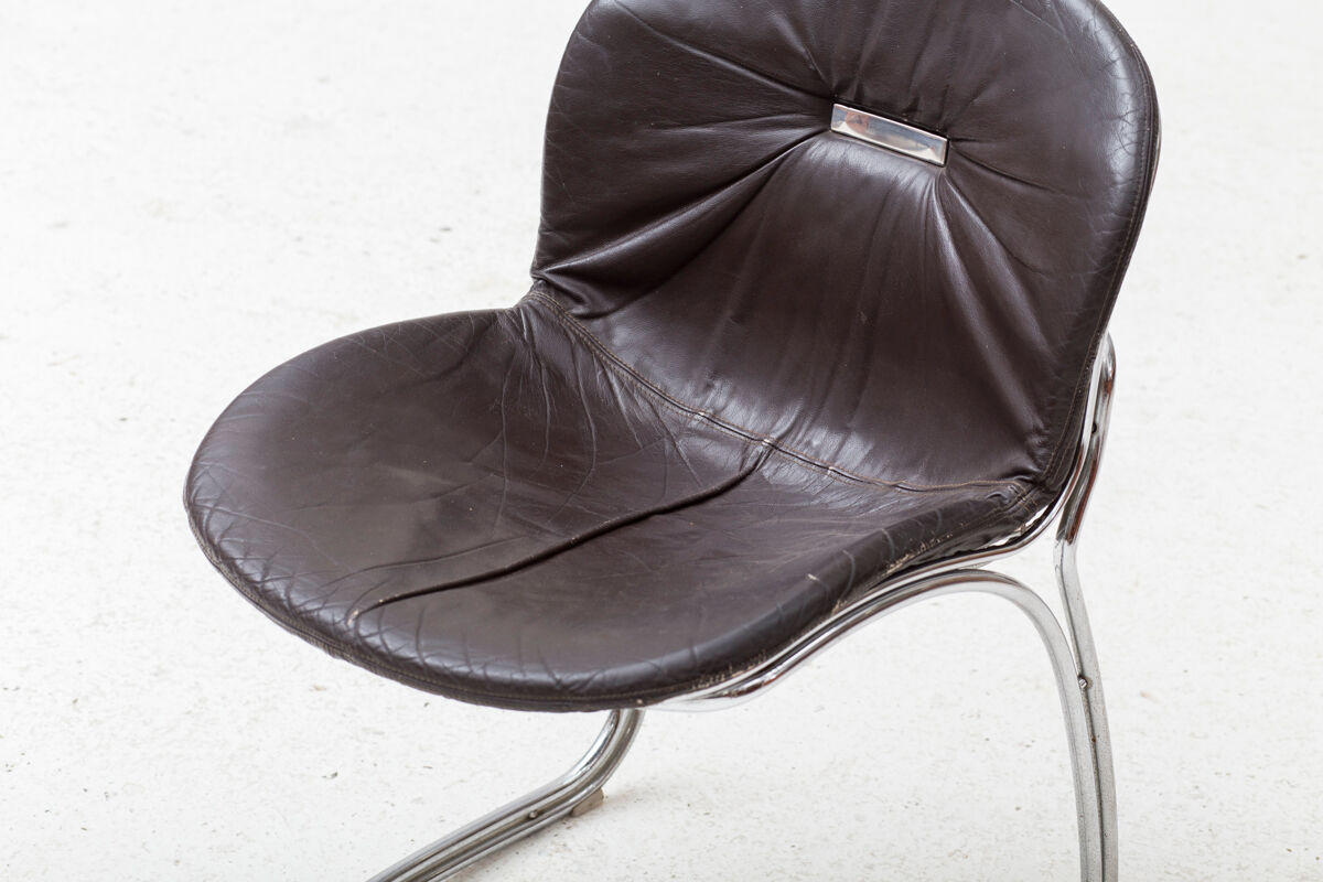 2 ‘Sabrina’ dining chairs by Gastone Rinaldi for Rima, Italy, 1970
