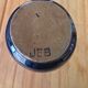 Small Art Deco Cobalt Blue Vase Gold Signed JEB Circa 30/50