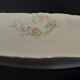 Plat de service ovale en porcelaine décor floral Charles Arhenfeldt Limoges