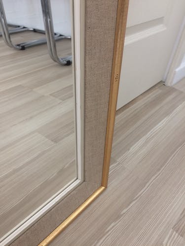 Golden old mirror 120x60cm