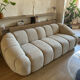 Two-seater sofa - contemporary design - as new condition