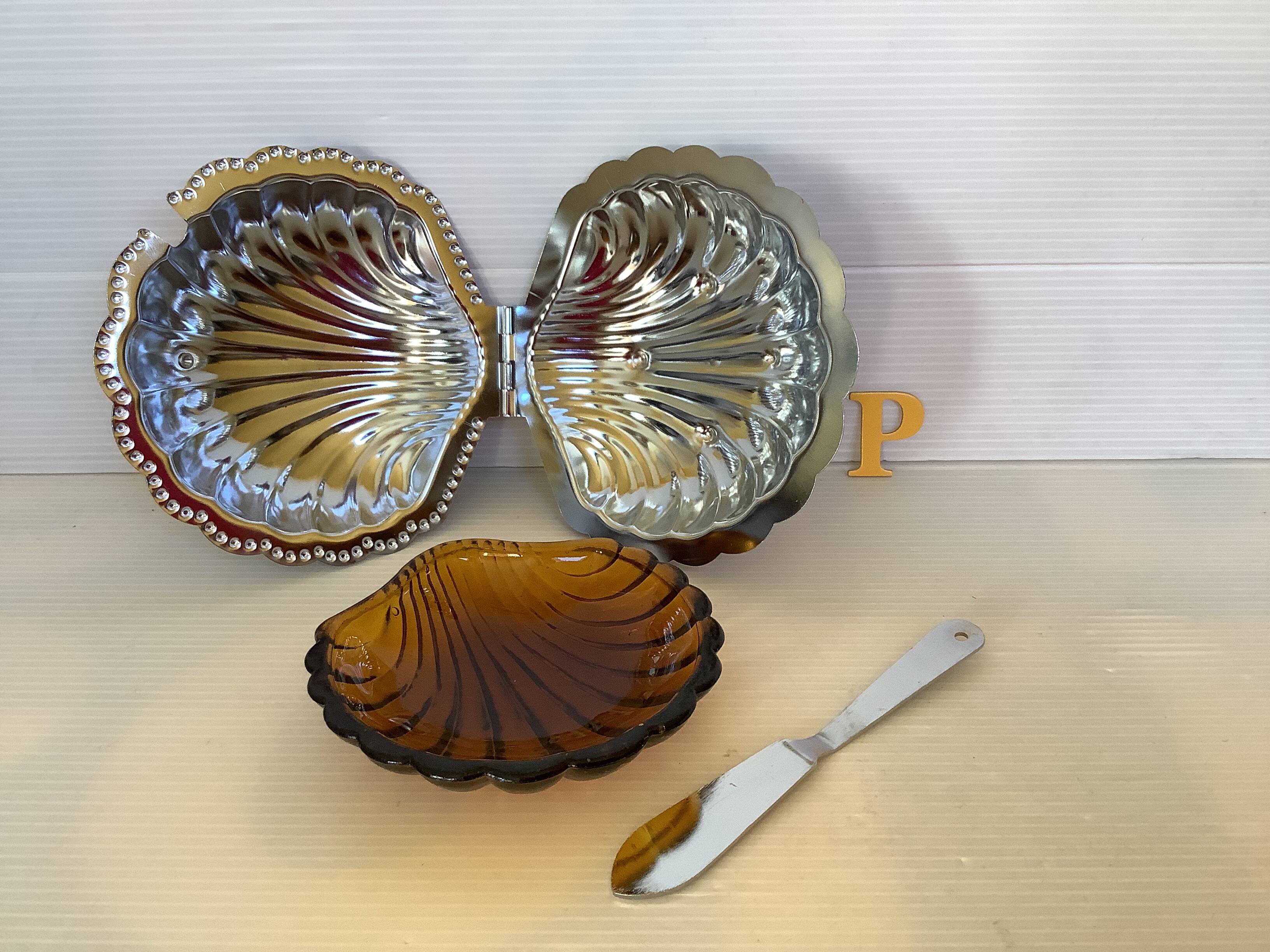 Scallop butter dish P